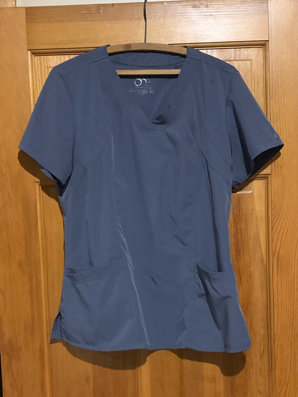 Women's Barco One Scrub Top in Slate Grey